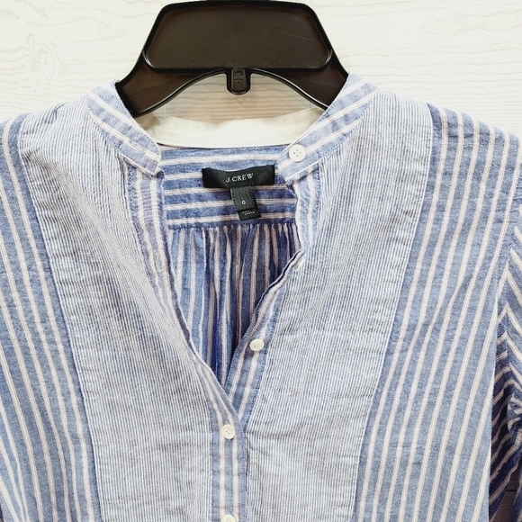 J. Crew Striped Blouse - Picture 2 of 9